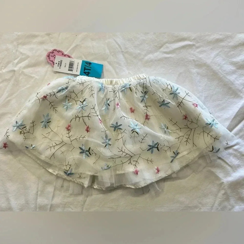 Popatu kids girls puffy skirt 4T - Picture 2 of 2